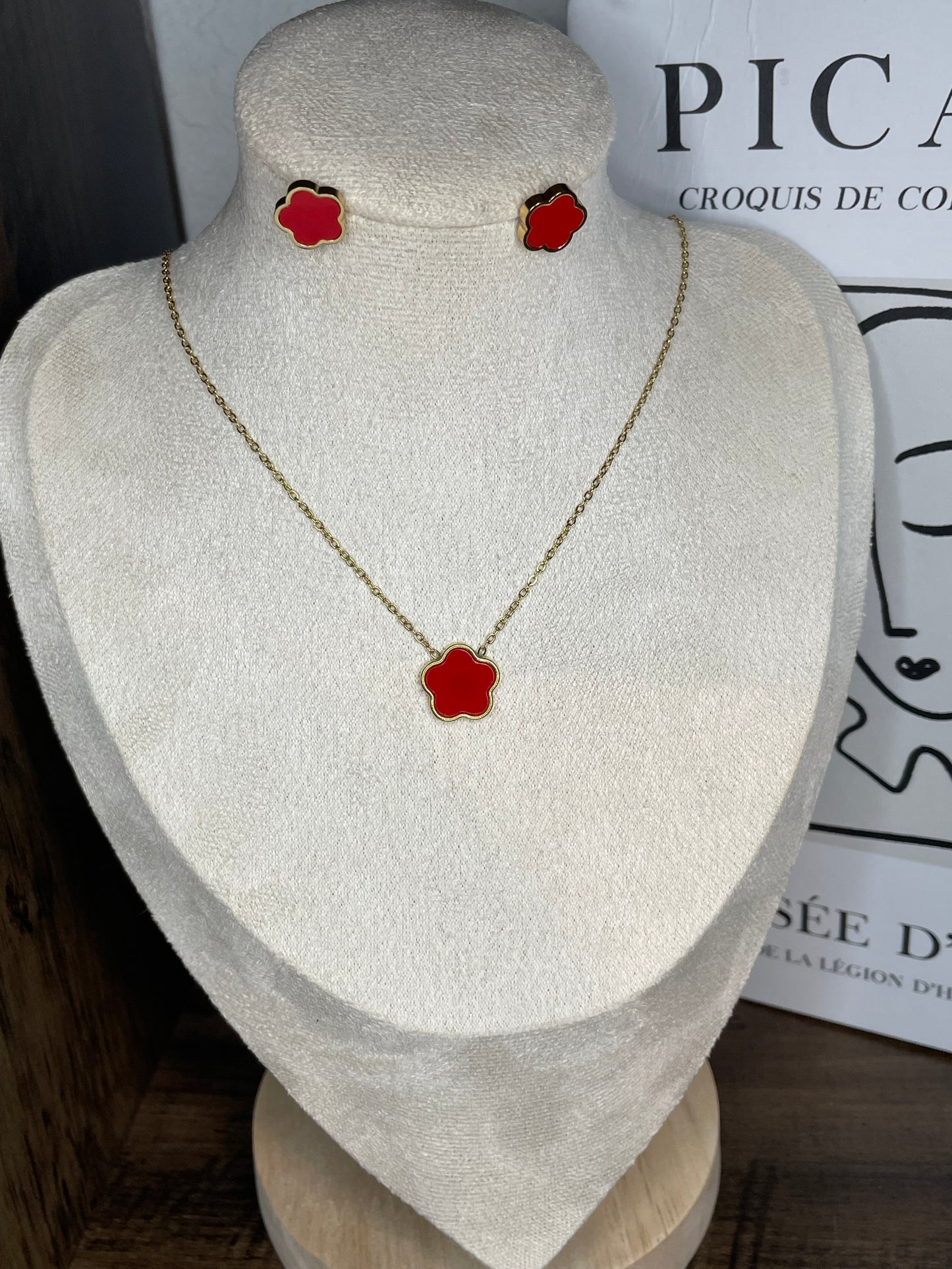 Ensemble Duo Florès Rouge