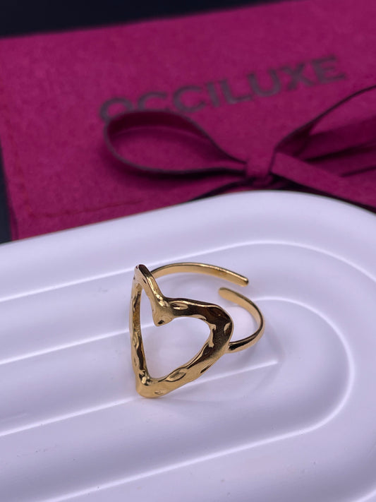Bague Coeur D'or