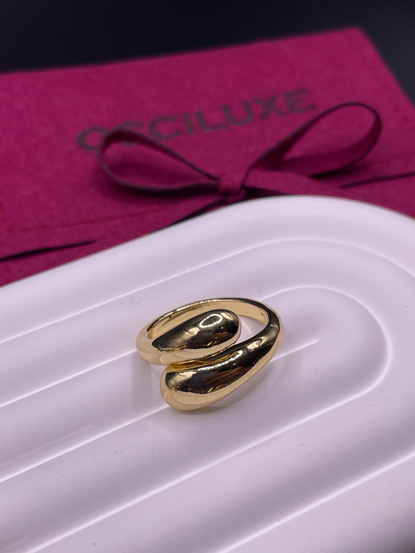 Bagues Bourgeon D'or