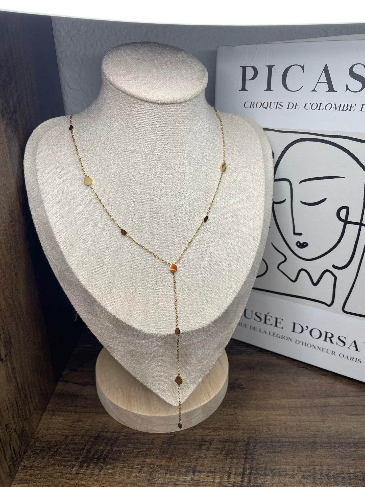 Collier Sautoir Goutte