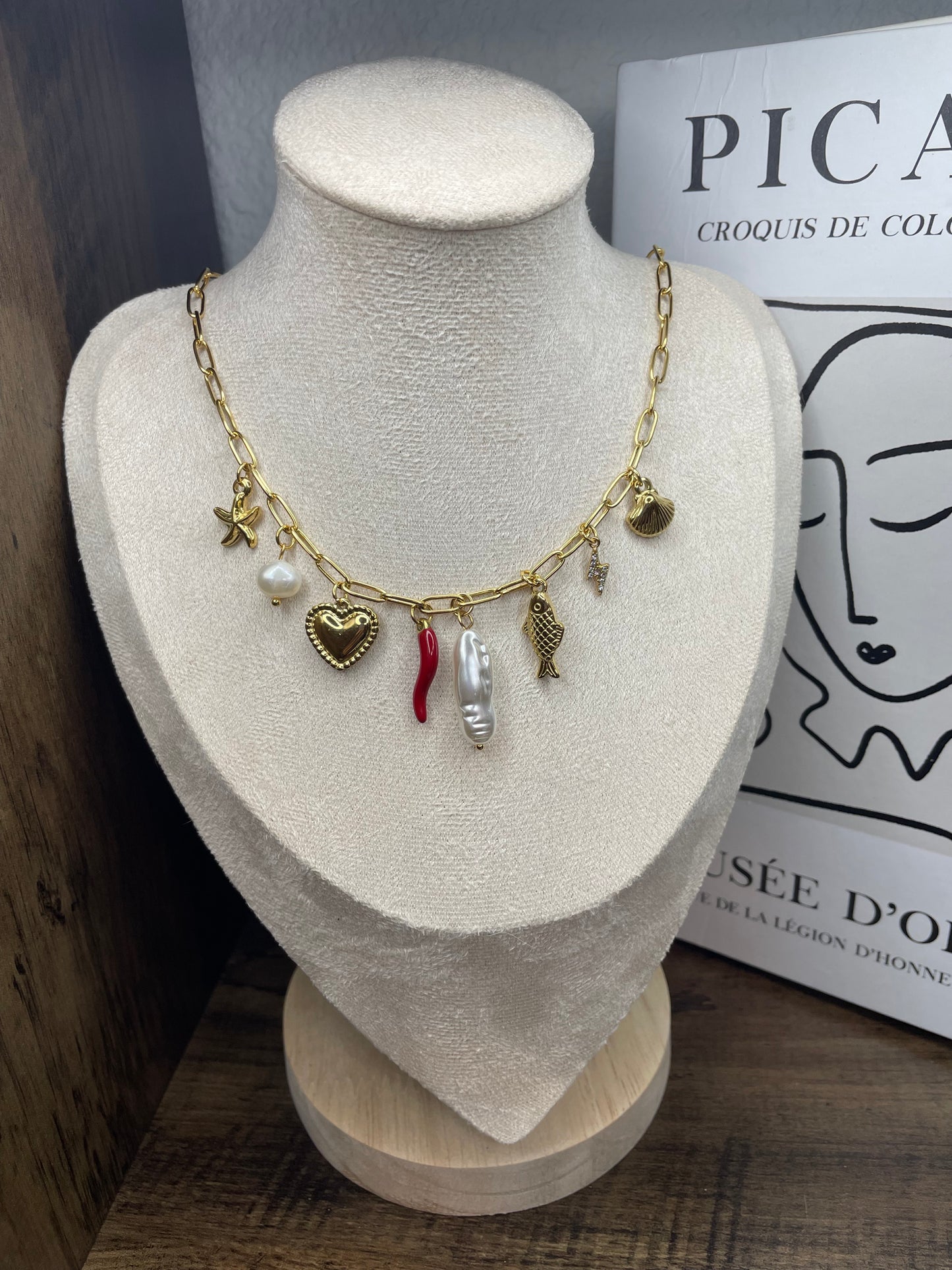 Collier Coeur d'Océan