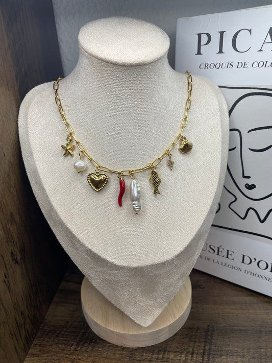 Collier Coeur d'Océan