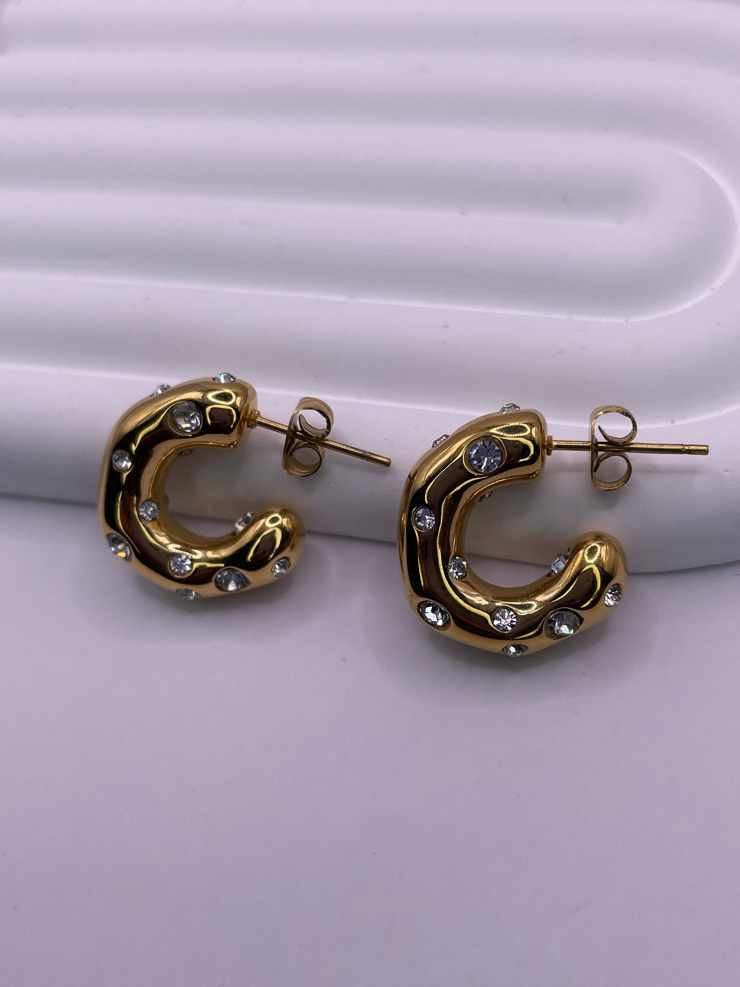 Boucle D'oreilles Lunexa Argent